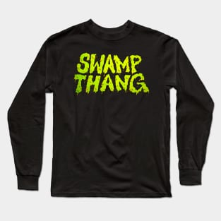 SWAMP THANG Band Logo Long Sleeve T-Shirt